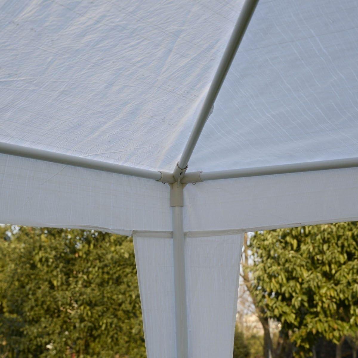 Carpa de Canopy Tangkula 3.05x3.05m Blanca para Eventos