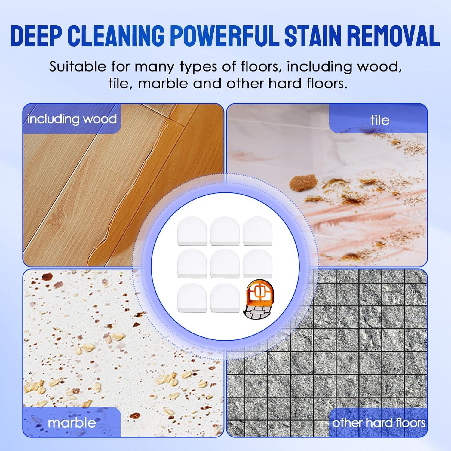 Kit de 9 Filtros de Espuma KELUKE para Aspiradora Shark Hydrovac XL