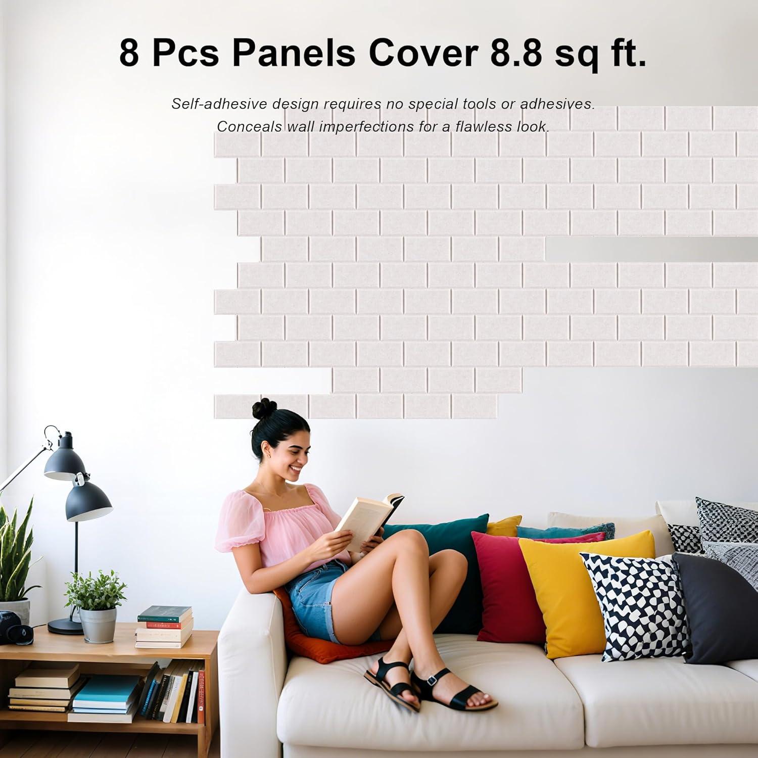 Paneles Acústicos WoveN SounD Ladrillo Camel Claro 40.64x30.48 cm