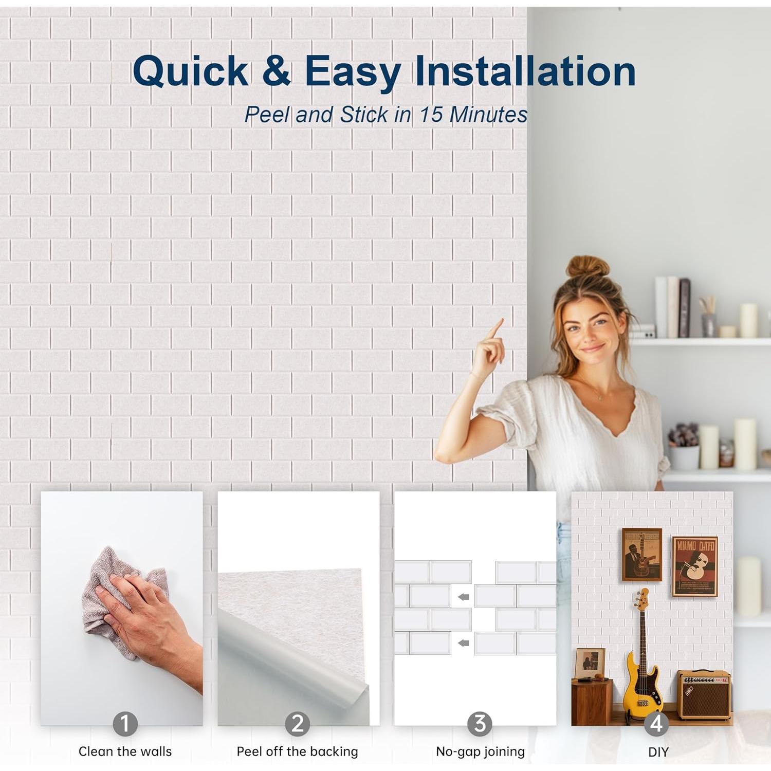 Paneles Acústicos WoveN SounD Ladrillo Camel Claro 40.64x30.48 cm