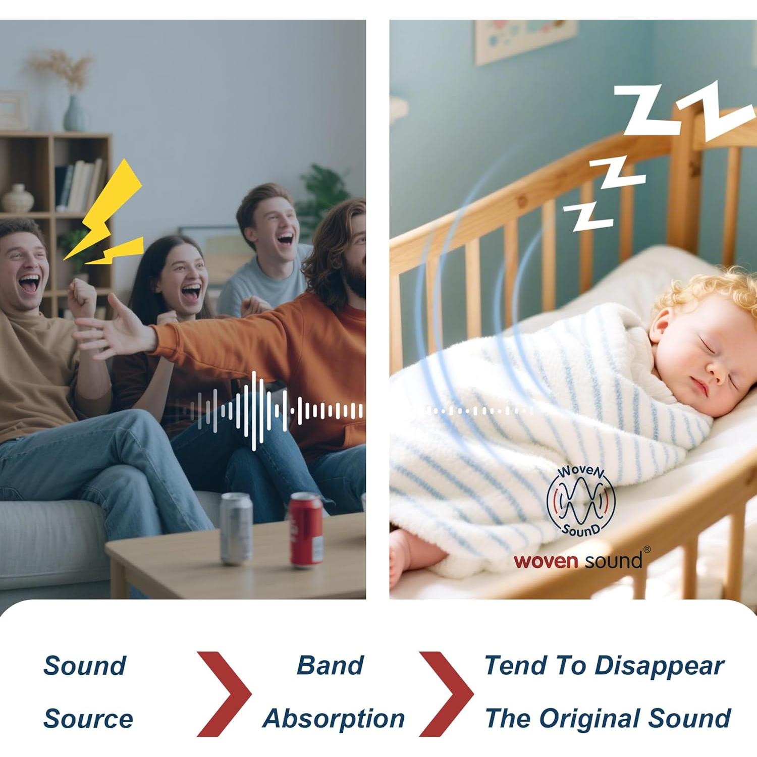 Paneles Acústicos WoveN SounD Ladrillo 40.6x30.5 cm - Paquete de 8