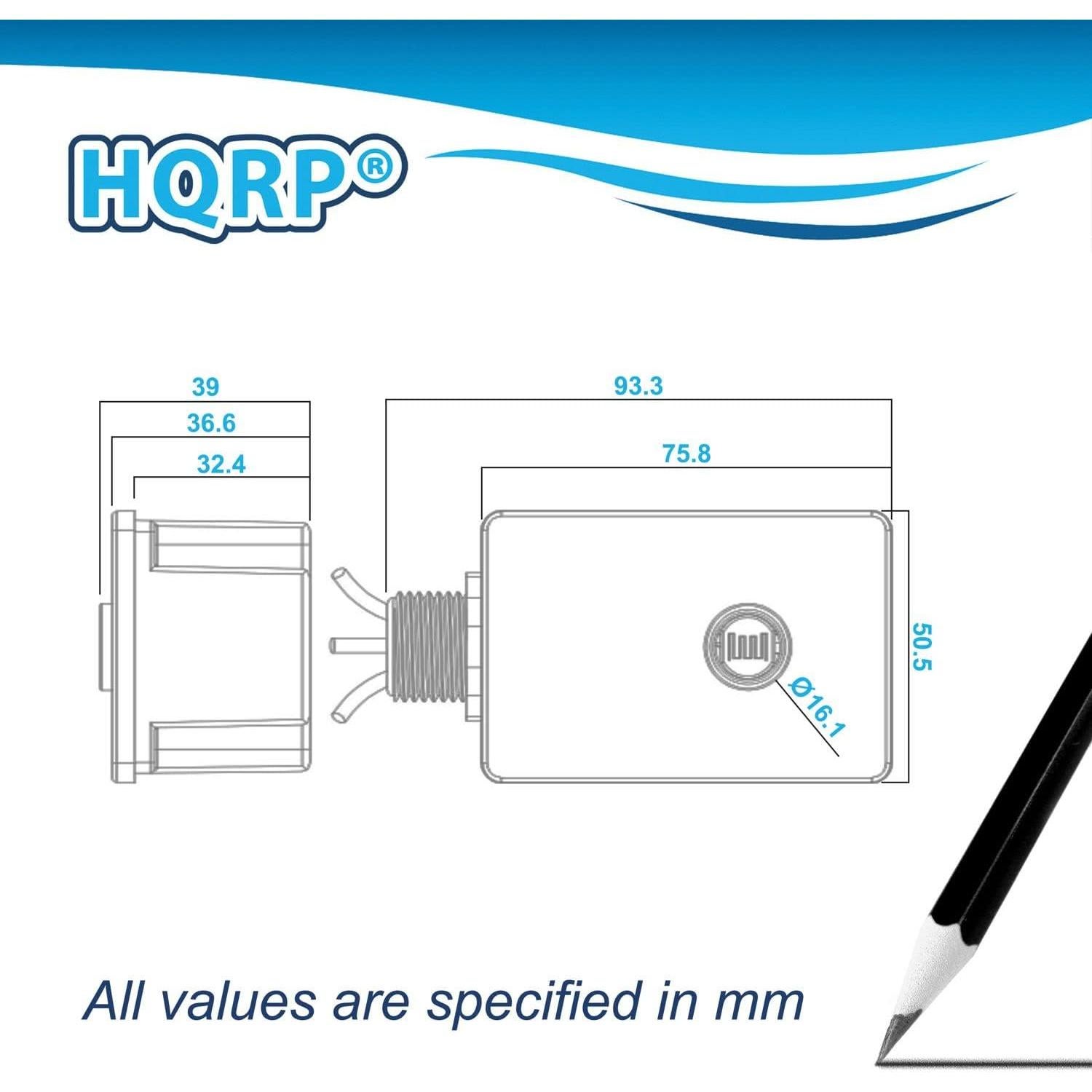 Sensor de Luz Térmico HQRP Fotocélula 120V 1800W para Exterior