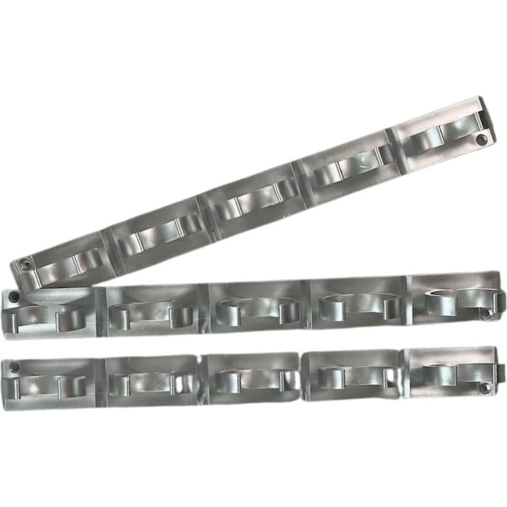 Agarradores de Especias Crazy Chef - Organizador Plata 15 Tarros