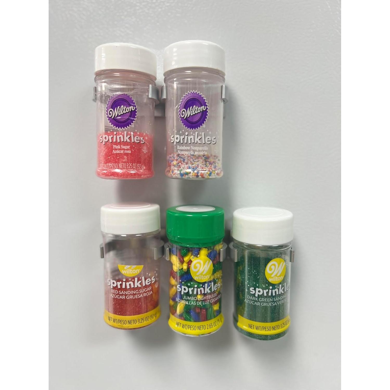 Agarradores de Especias Crazy Chef - Organizador Plata 15 Tarros