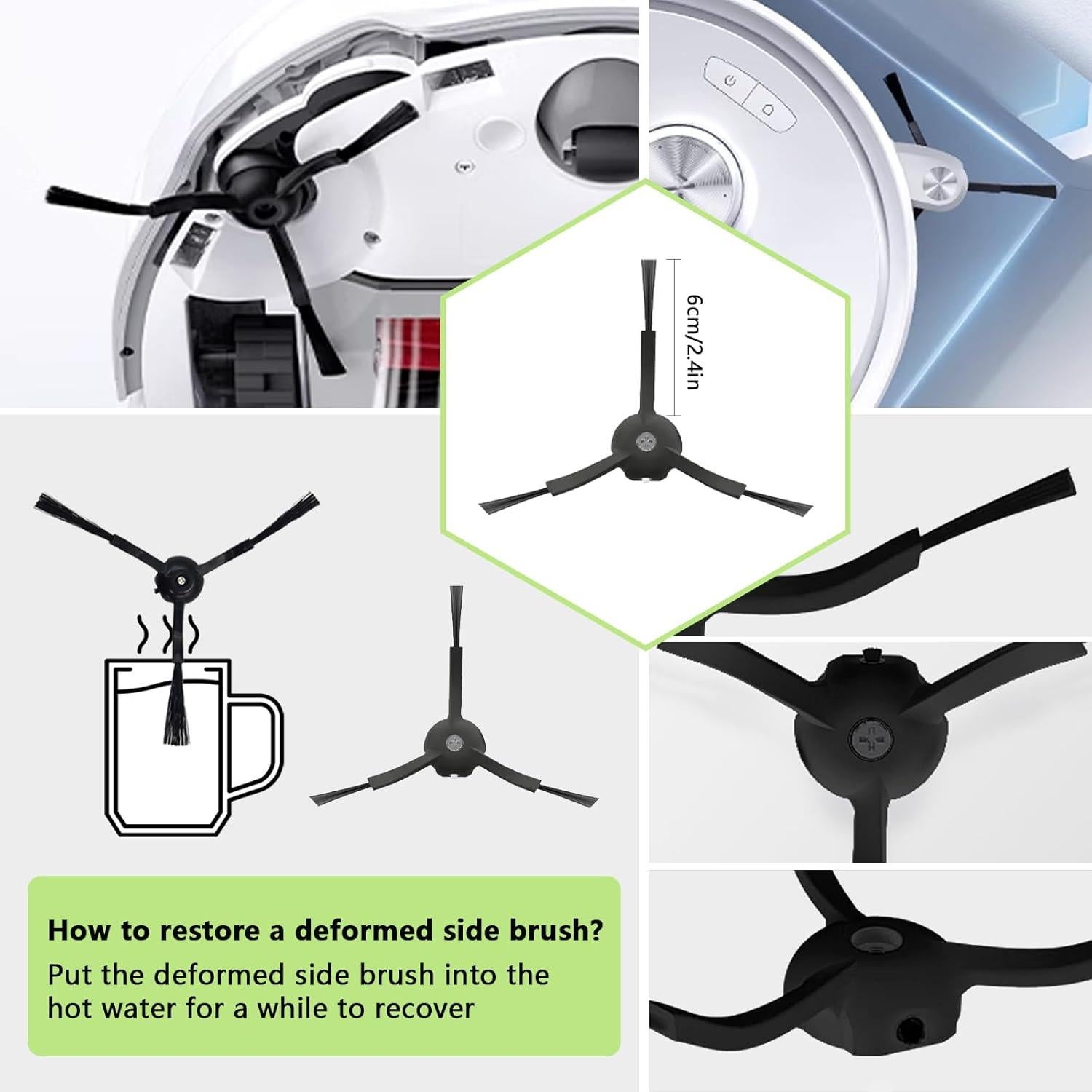 Kit de Accesorios Yivy para Aspiradora Roborock Qrevo Pro/MaxV