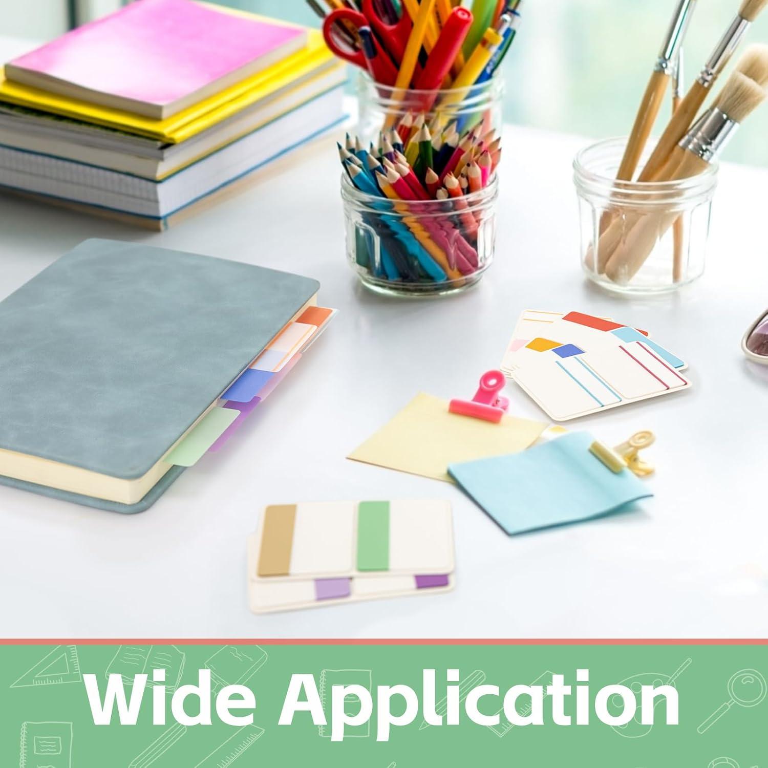 Pestañas Adhesivas KICNIC 480 Pcs 5cm Transparentes Pastel