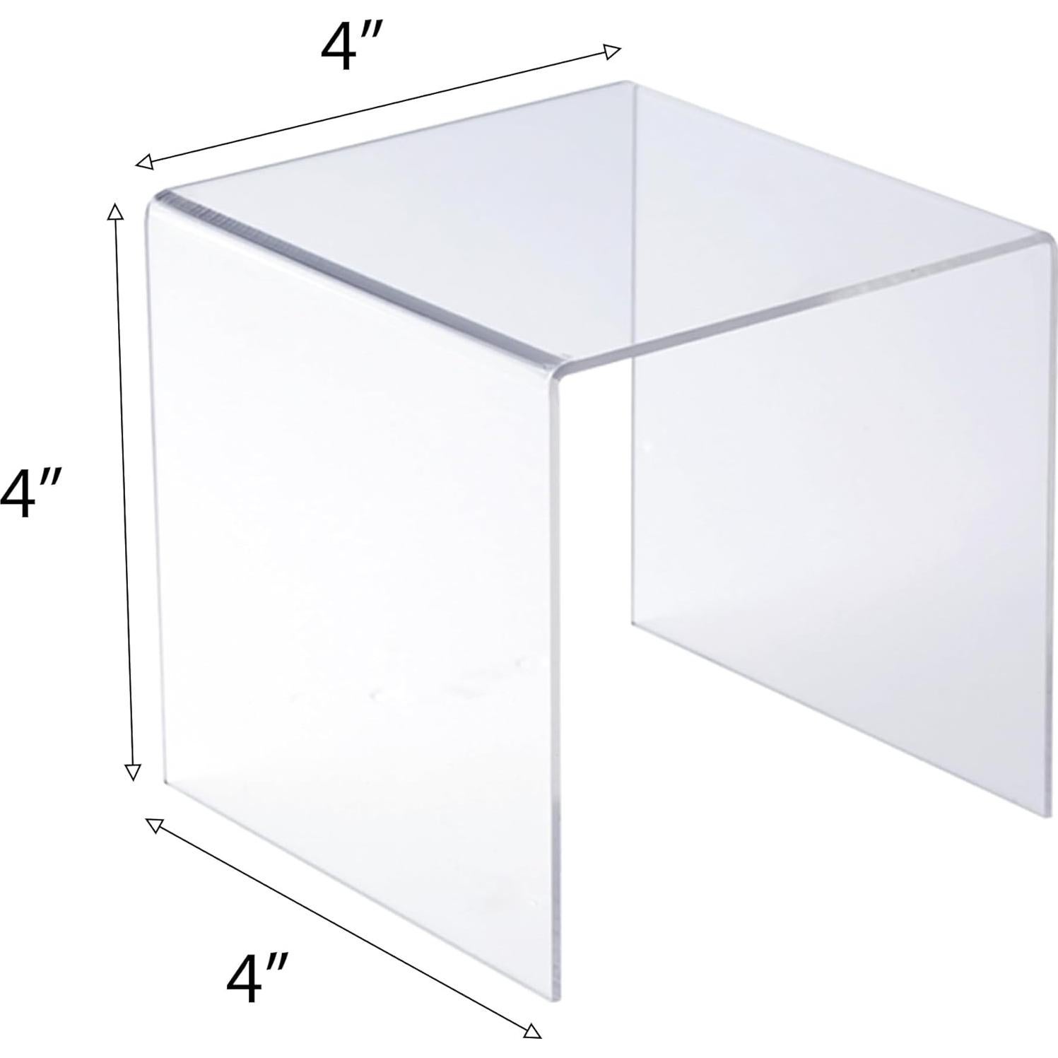 Soportes de Exhibición Acrílico Claytonic 8PC 10.16cm para Figuras