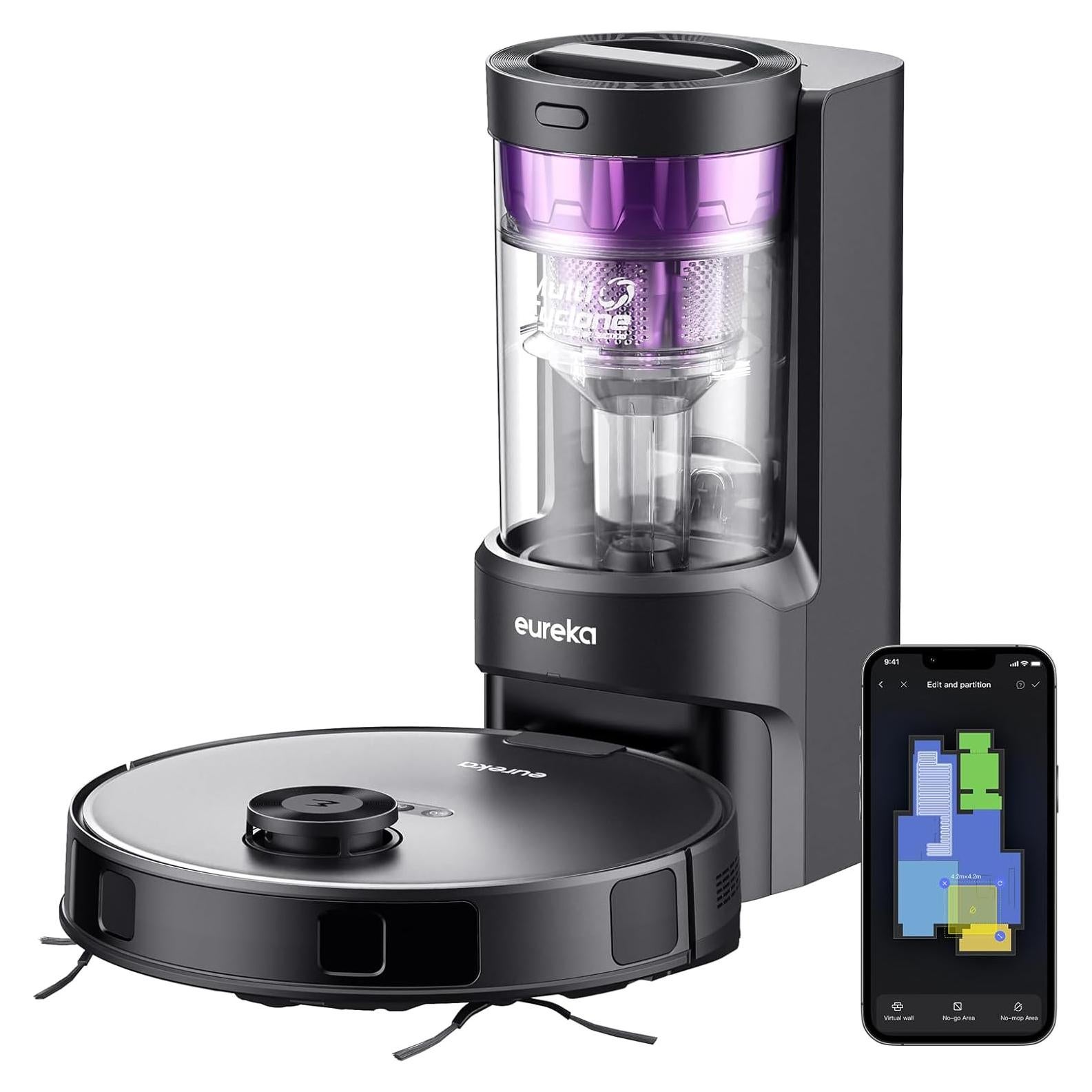 Aspiradora Robótica Eureka E10s con Auto Vaciamiento 4000Pa