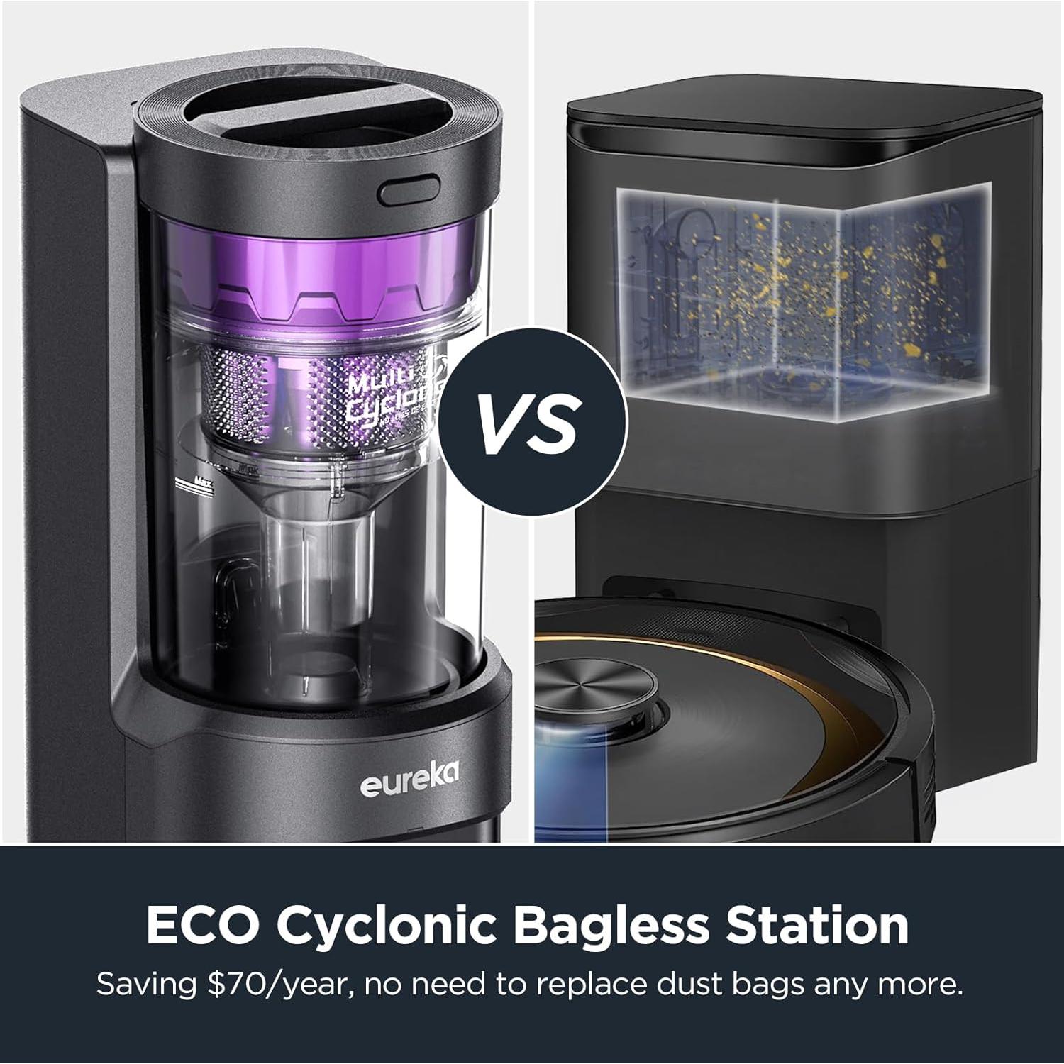 Aspiradora Robótica Eureka E10s con Auto Vaciamiento 4000Pa