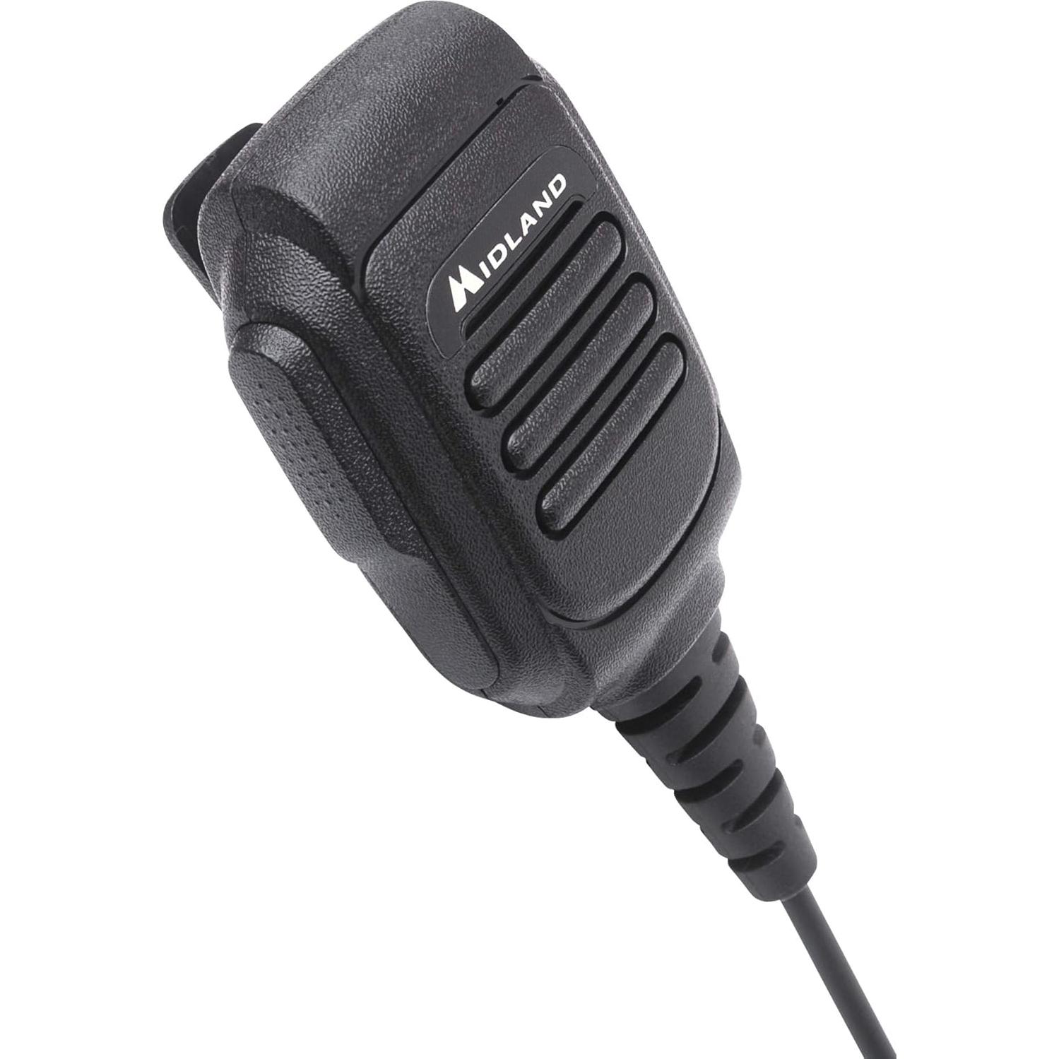 Micrófono de Mano Midland AVPH10 con Clip Giratorio PTT