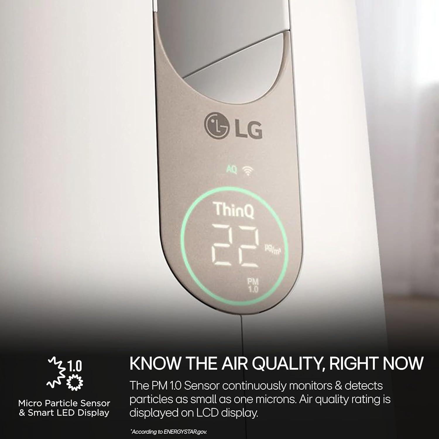 Purificador de Aire LG PuriCare AeroTower con Filtro HEPA 2024