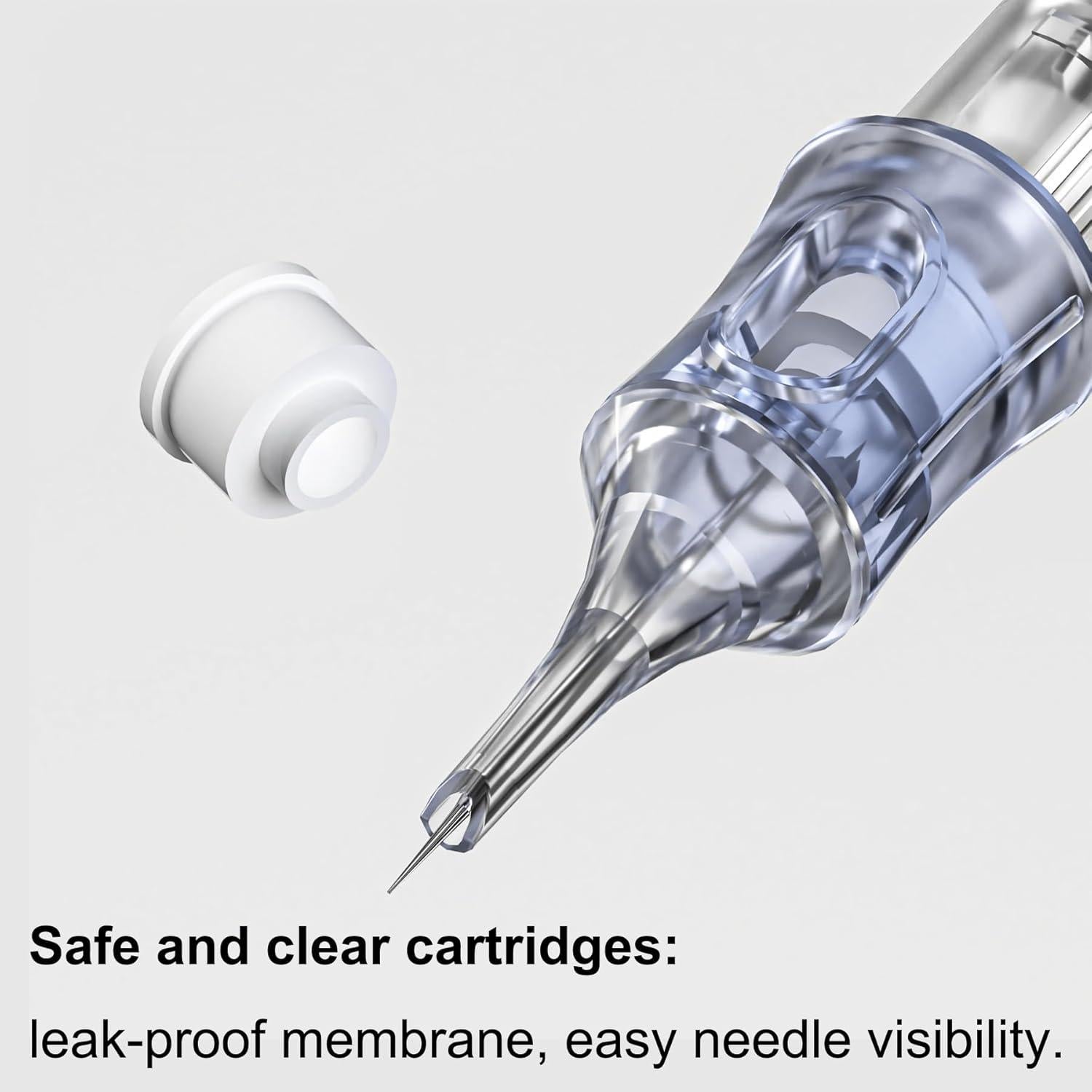 Agujas de Cartucho BRONC 50PCS 1RL 0.30mm para Tatuaje