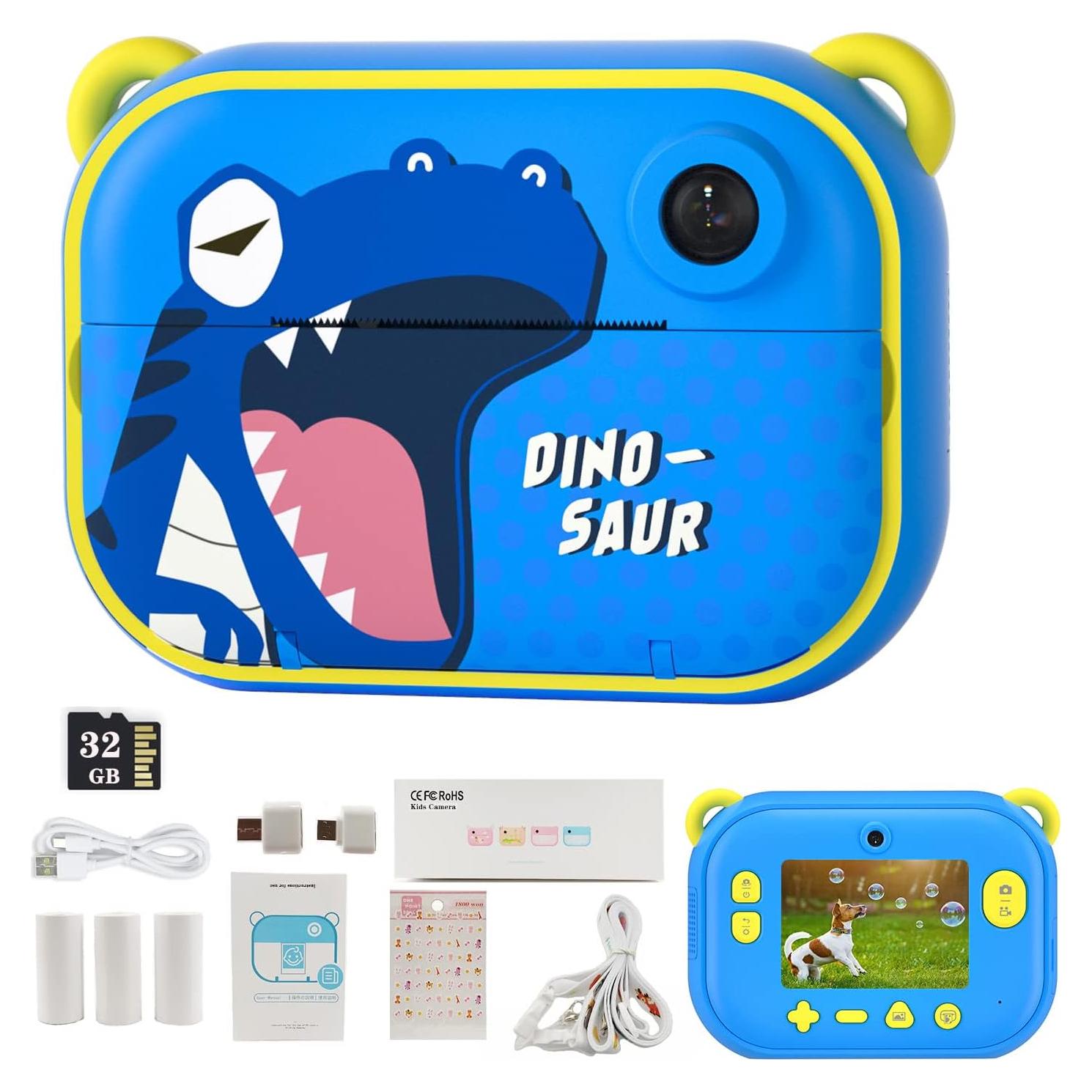 Cámara Instantánea para Niños Sangrui YT008 Azul 12MP