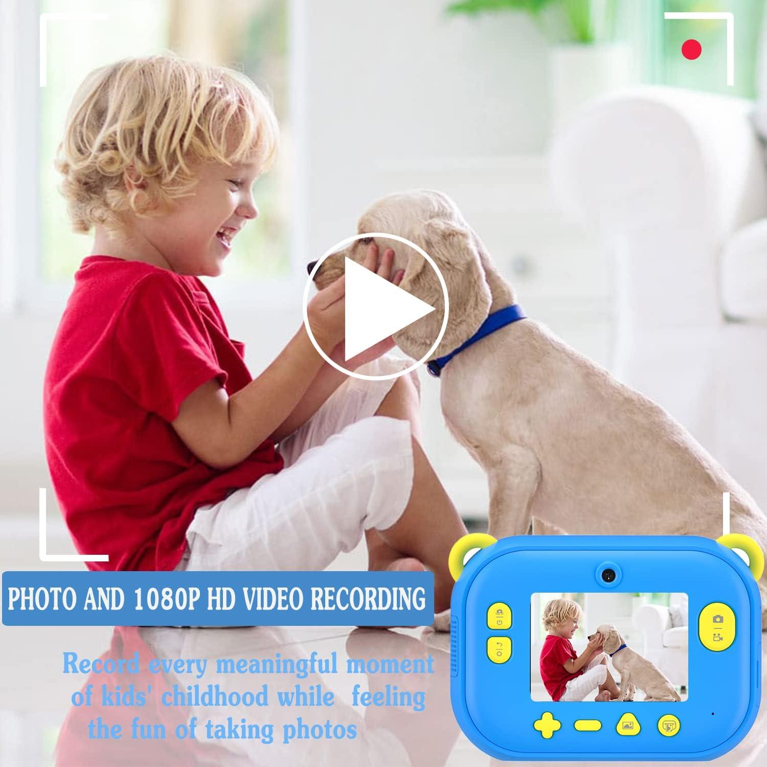 Cámara Instantánea para Niños Sangrui YT008 Azul 12MP