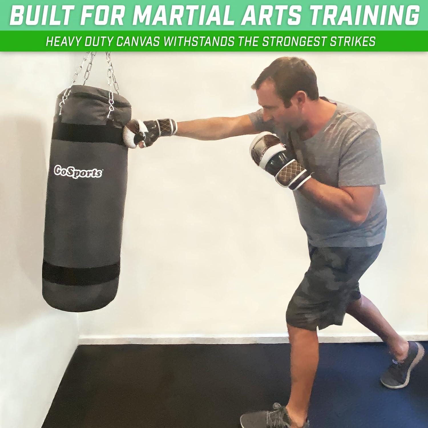 Bolsa de Boxeo Rellenable GoSports 88,9x30,5cm para MMA