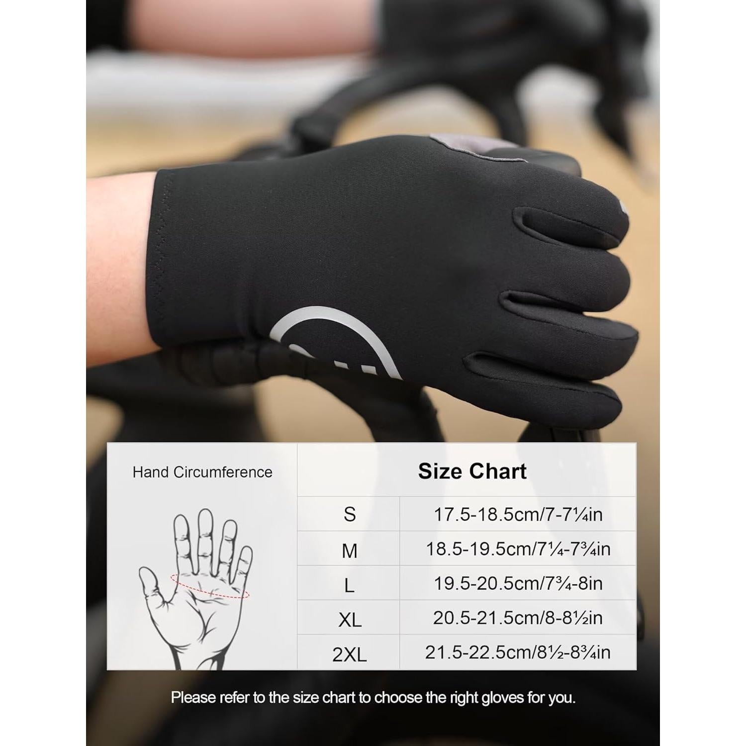 Guantes de Ciclismo INBIKE Transpirables Unisex con Almohadilla