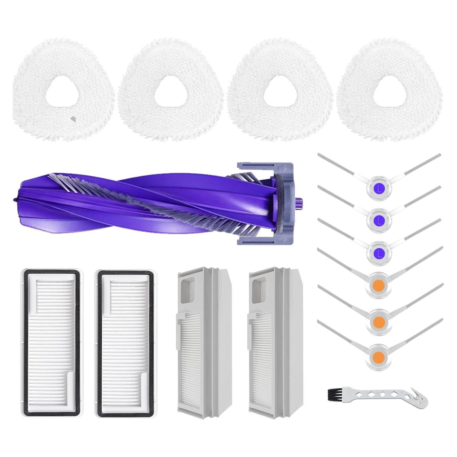 Accesorios de Repuesto Narwal Freo X/Z Ultra - 16 Piezas