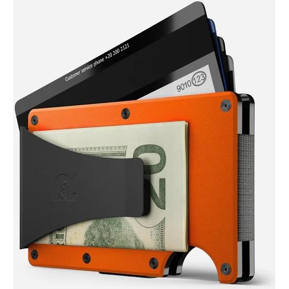 Billetera Ridge para hombres con bloqueo RFID - Naranja Basecamp