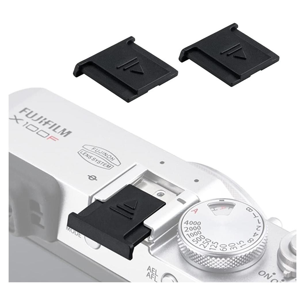 Tapa de Zapata Fría JJC para Cámaras Fujifilm - 2 Piezas