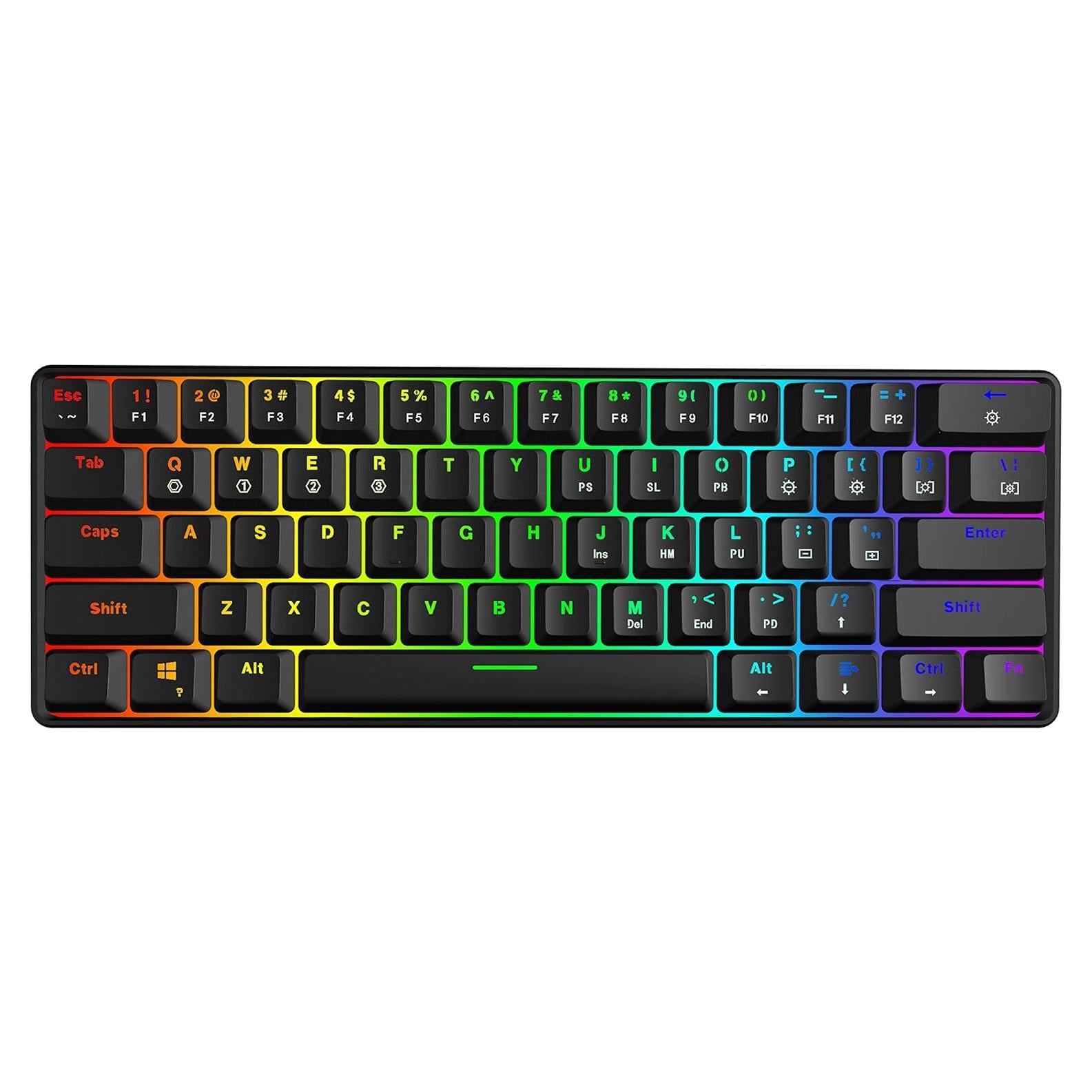 Teclado Mecánico RGB SKYLOONG GK61 61 Teclas Compacto