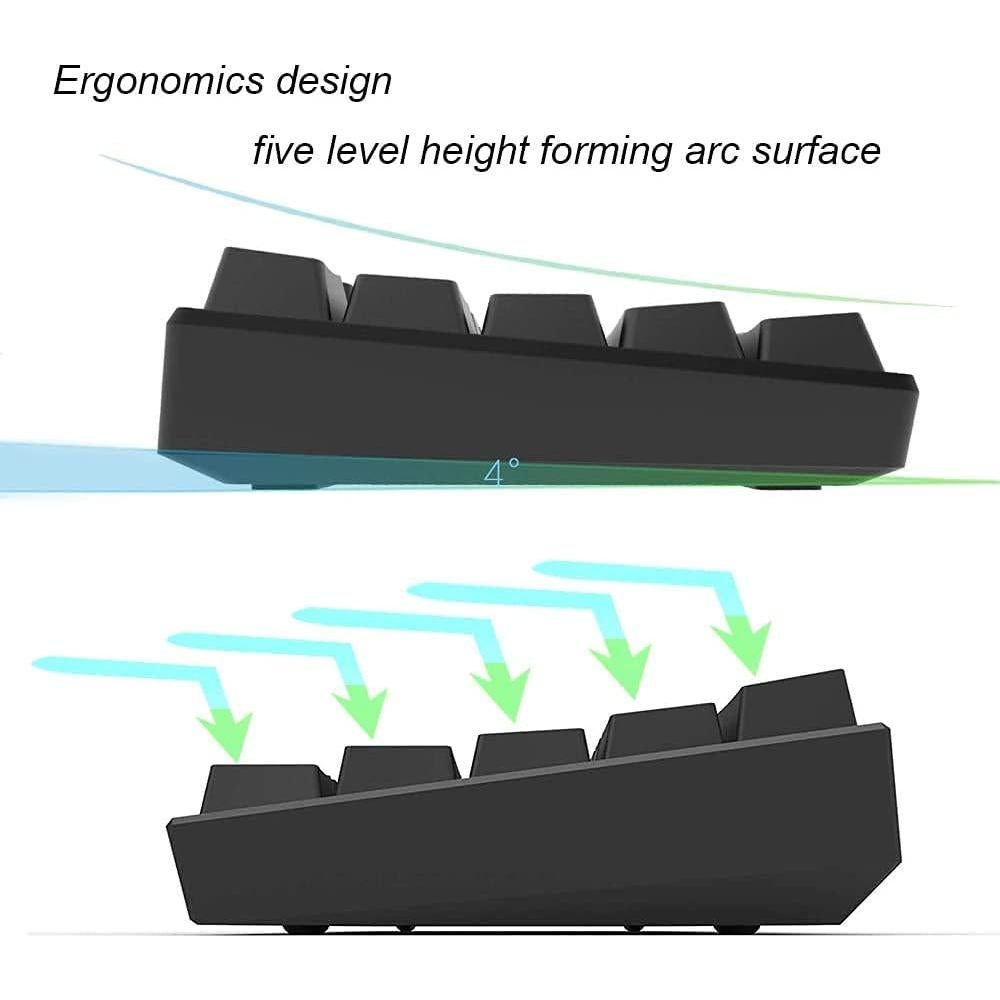 Teclado Mecánico RGB SKYLOONG GK61 61 Teclas Compacto