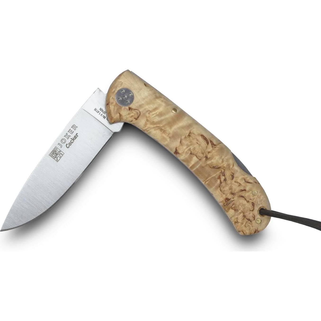 Cuchillo de Caza Plegable Joker Cocker - Hoja MOVA 9 cm