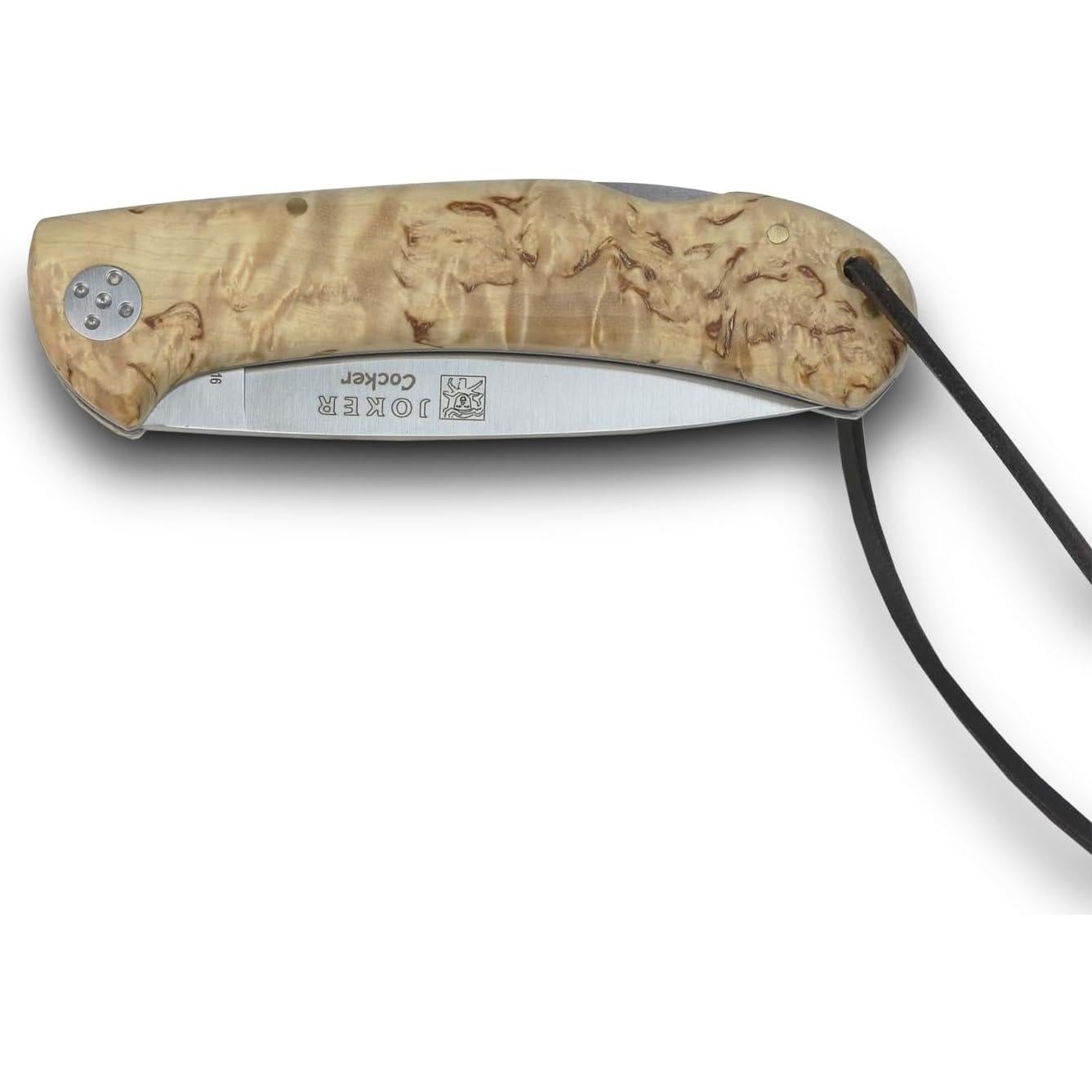 Cuchillo de Caza Plegable Joker Cocker - Hoja MOVA 9 cm