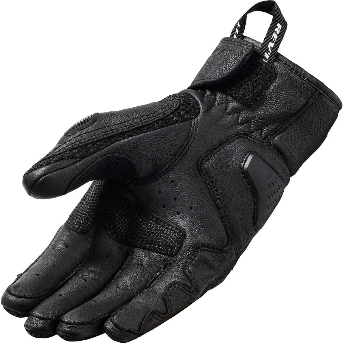 Guantes de Motocicleta REV'IT! Dirt 4 - Negro - Grande