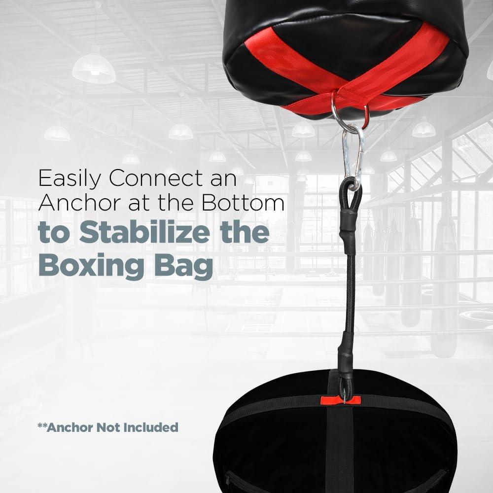 Bolsa de Boxeo LoGest - Pesada 45,36 kg - Rojo