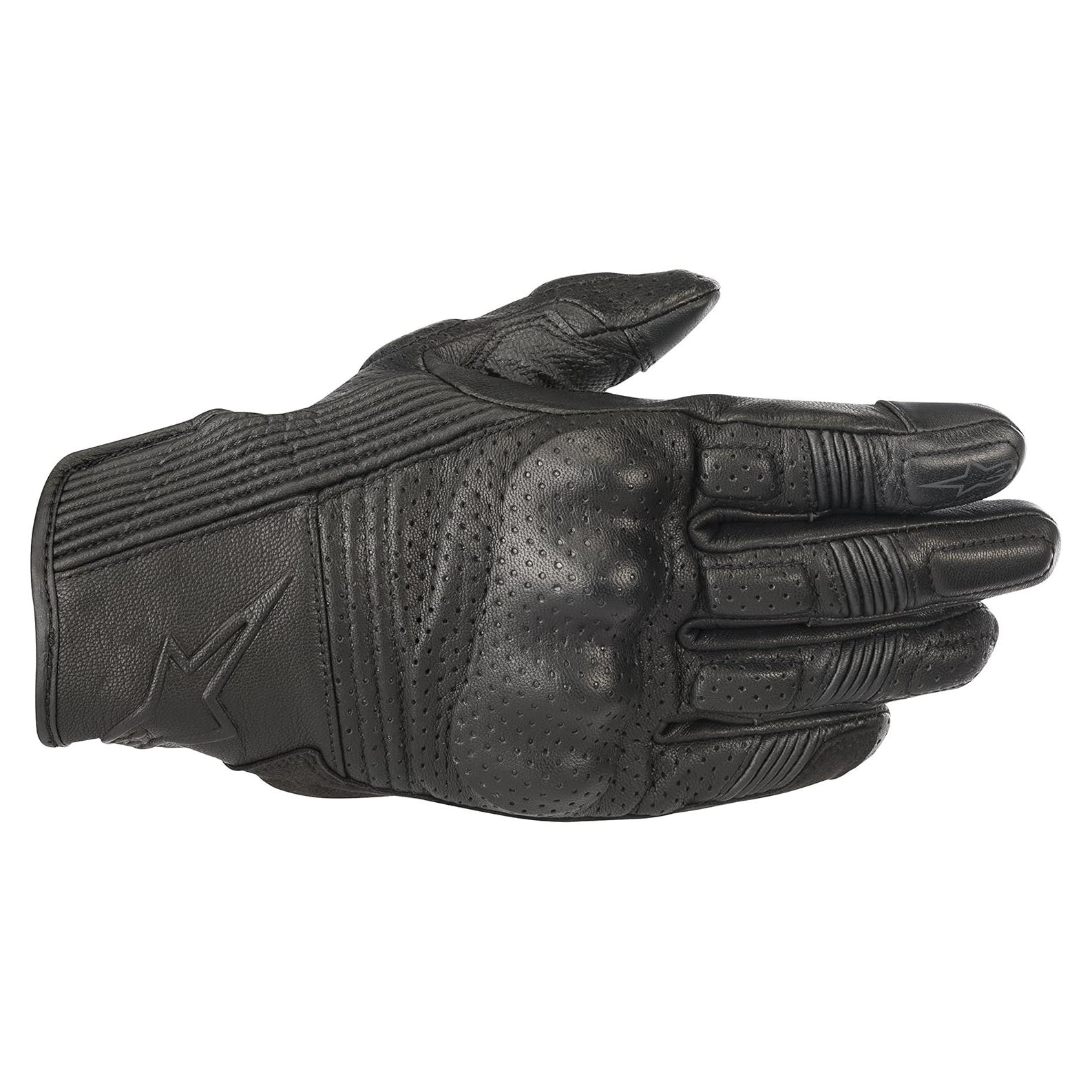 Guantes de Moto Alpinestars Mustang V2, L, Cuero Negro