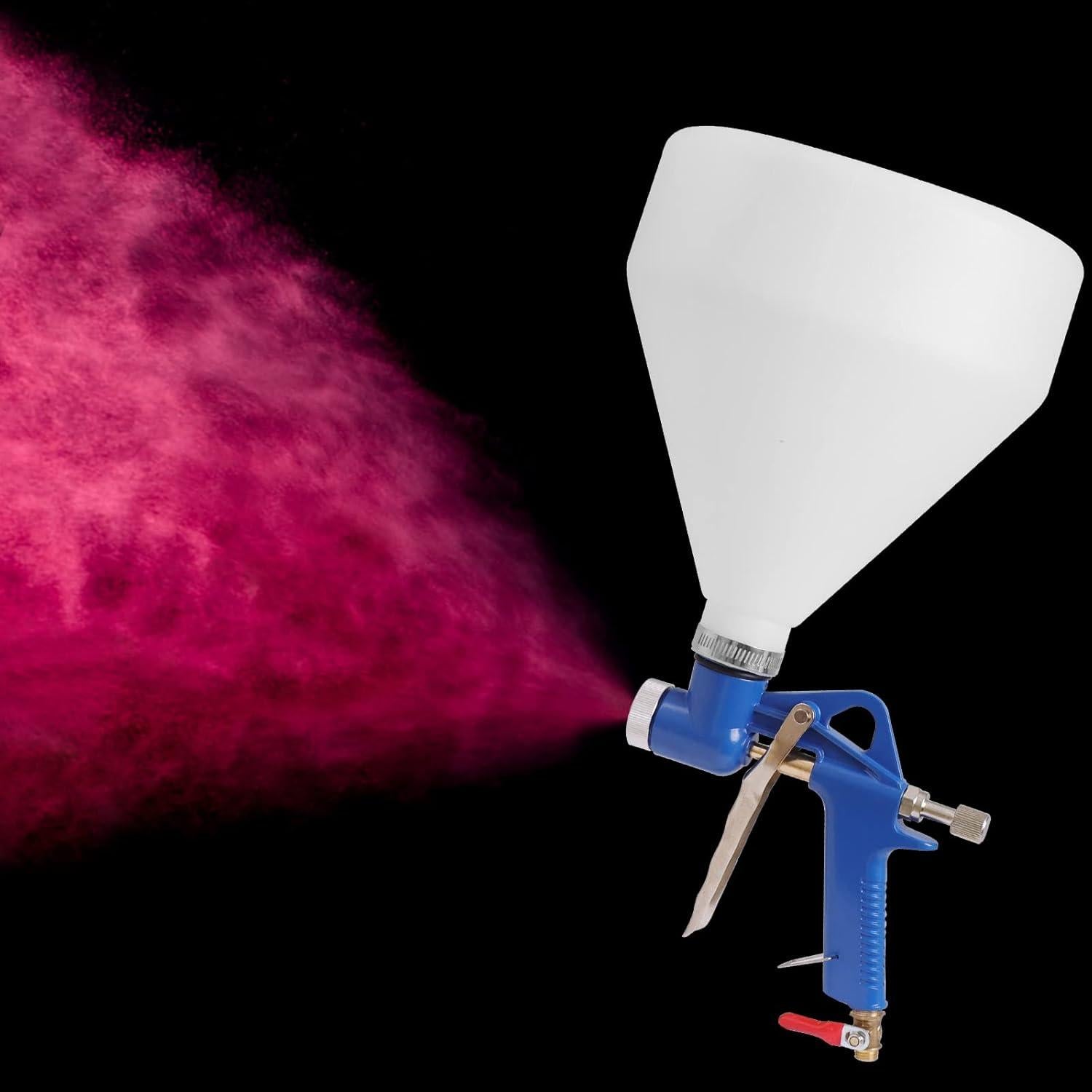 Pulverizador de Textura Aflybltol 1.5 Galones Azul con 3 Boquillas