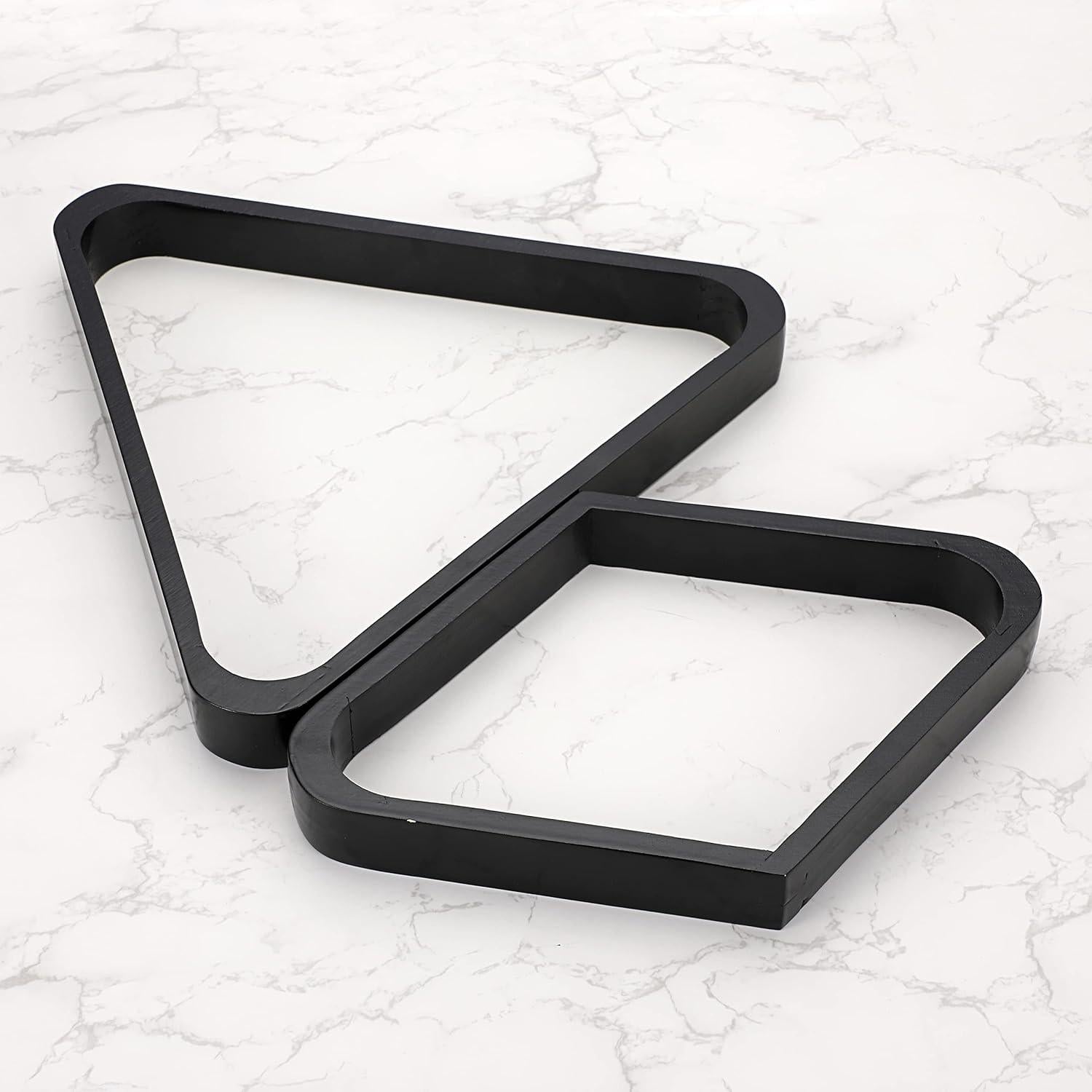 Conjunto Soportes de Bolas de Billar OwnMy Madera Sólida