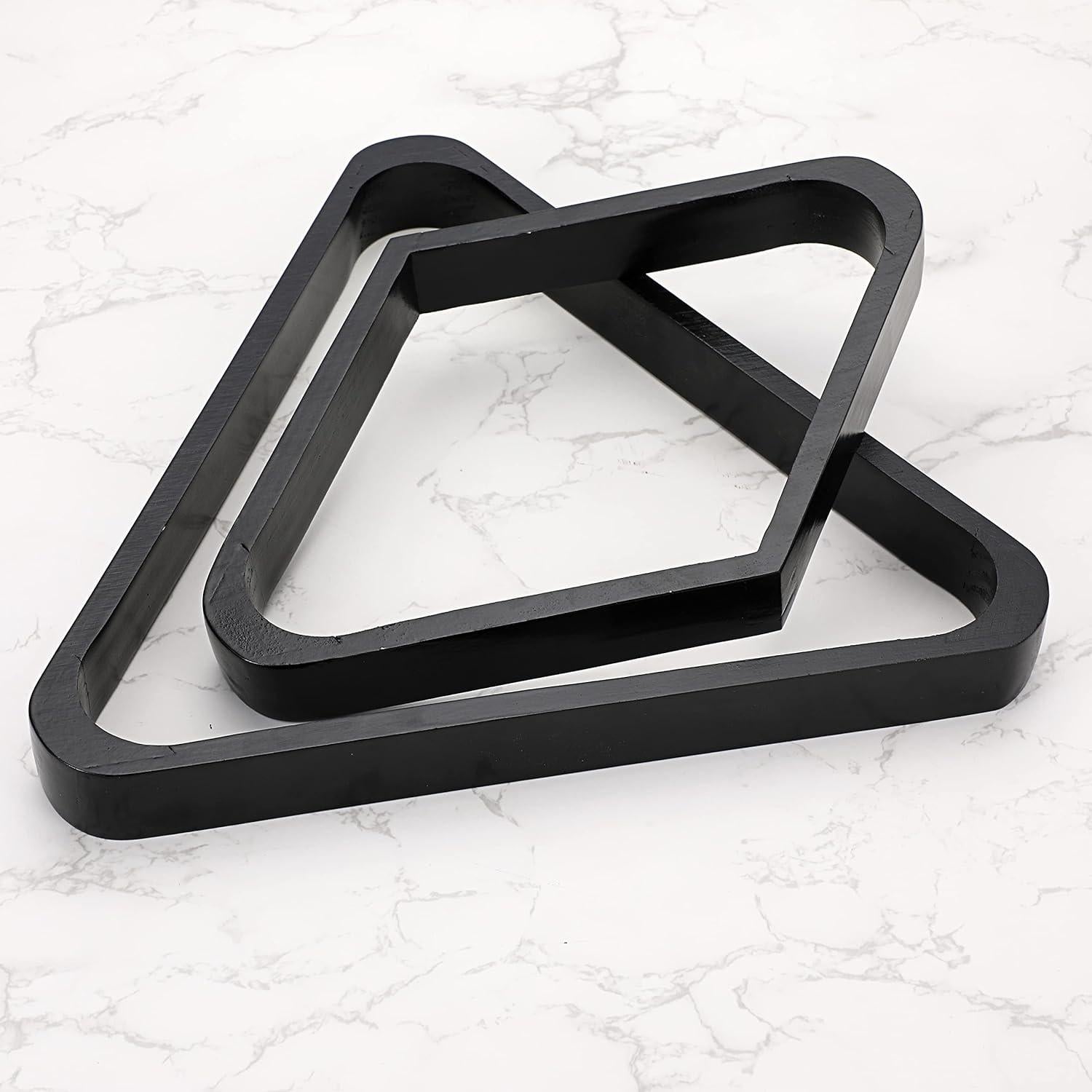 Conjunto Soportes de Bolas de Billar OwnMy Madera Sólida