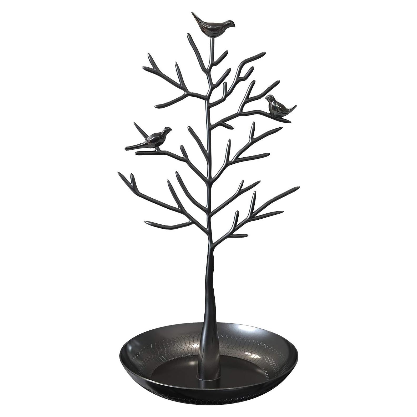 Soporte de Joyería en Forma de Árbol WELL-STRONG Negro