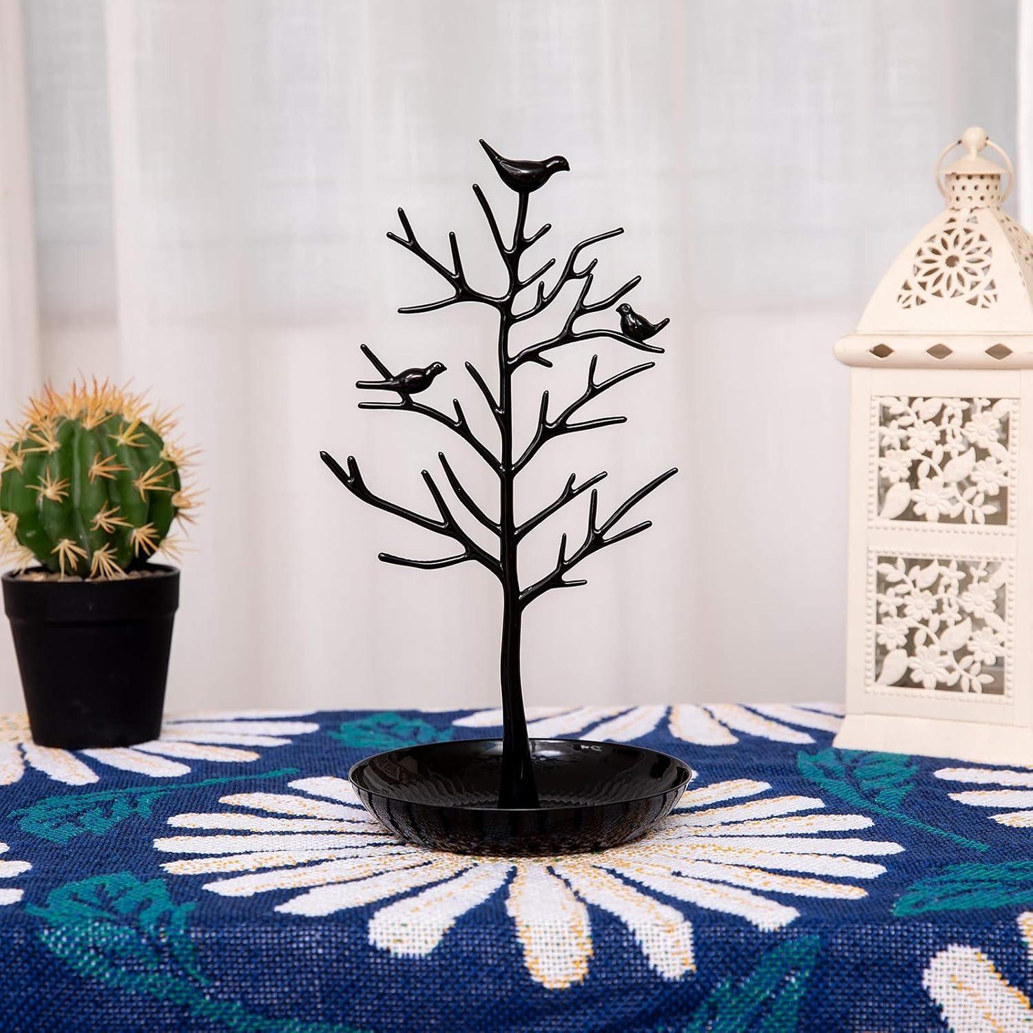 Soporte de Joyería en Forma de Árbol WELL-STRONG Negro
