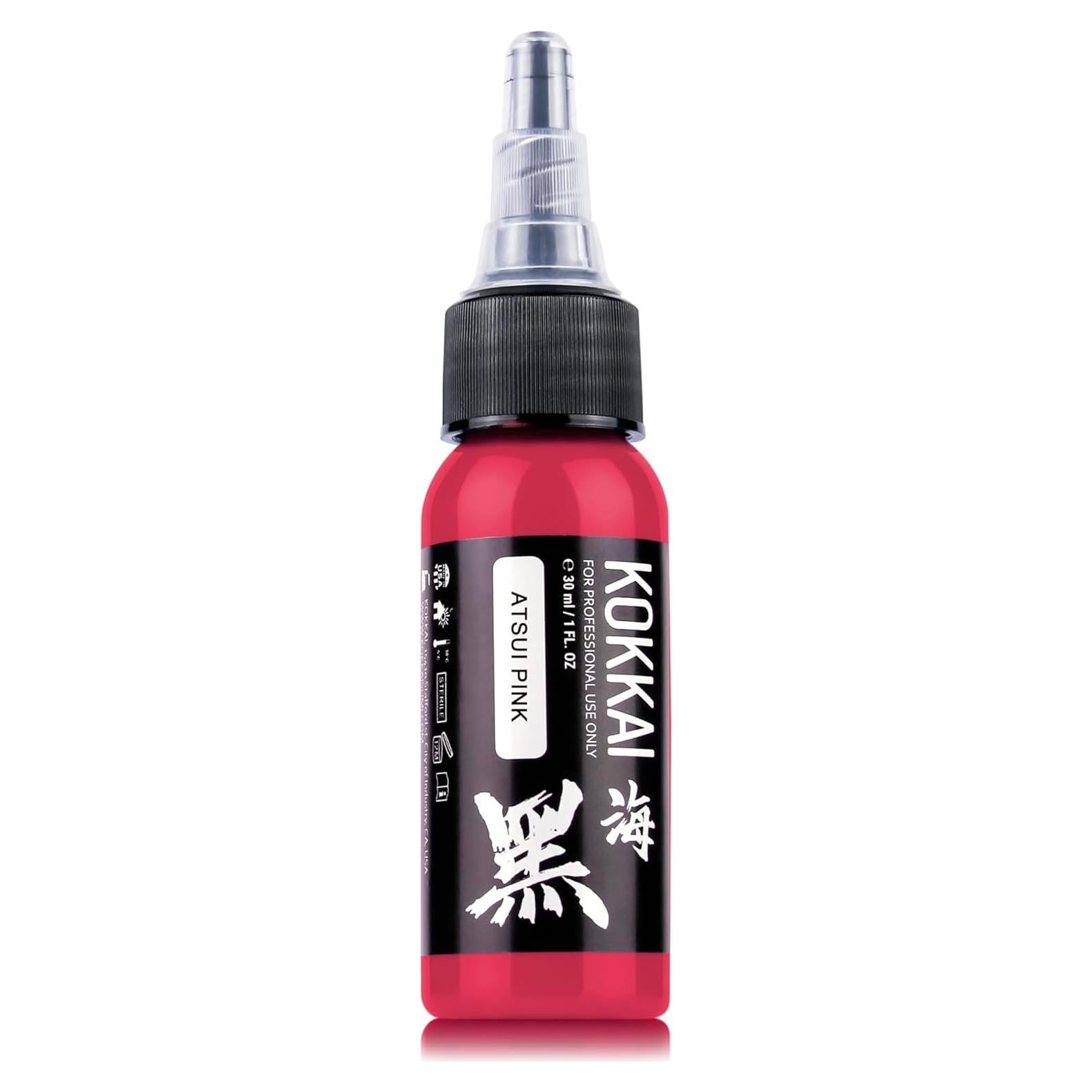 Tinta para Tatuajes Kokkai Sumi Rosa Atsui 14.79 ml Libre de Acrílicos