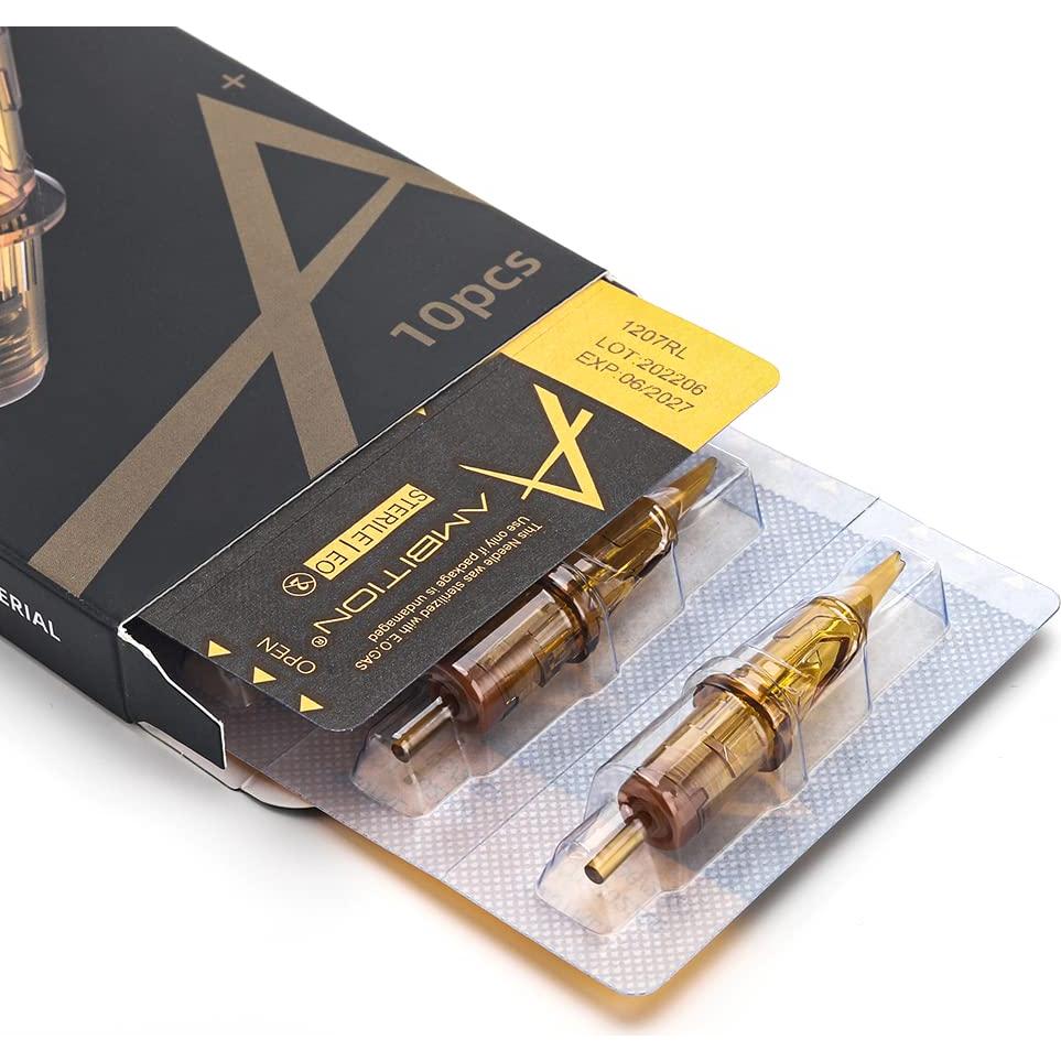 Cartuchos de Agujas de Tatuaje Ambition Glory 1RL 50pcs 0.3mm