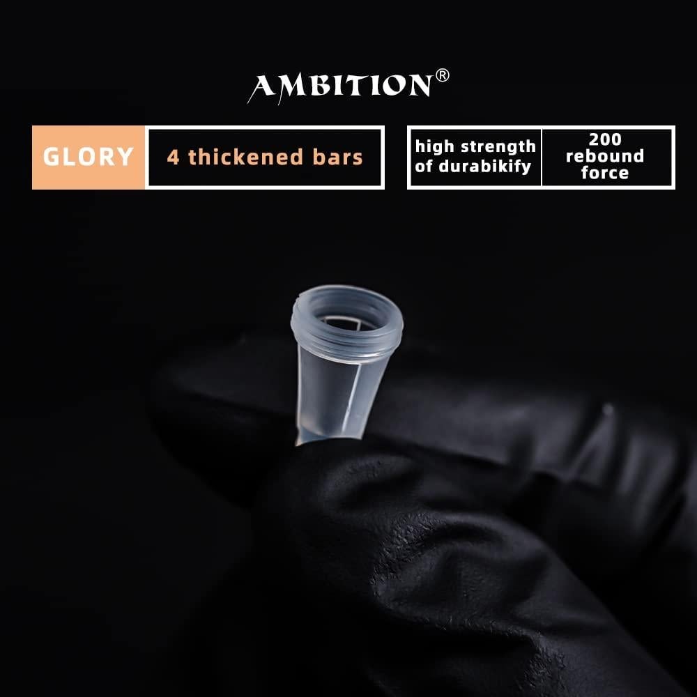 Cartuchos de Agujas de Tatuaje Ambition Glory 1RL 50pcs 0.3mm