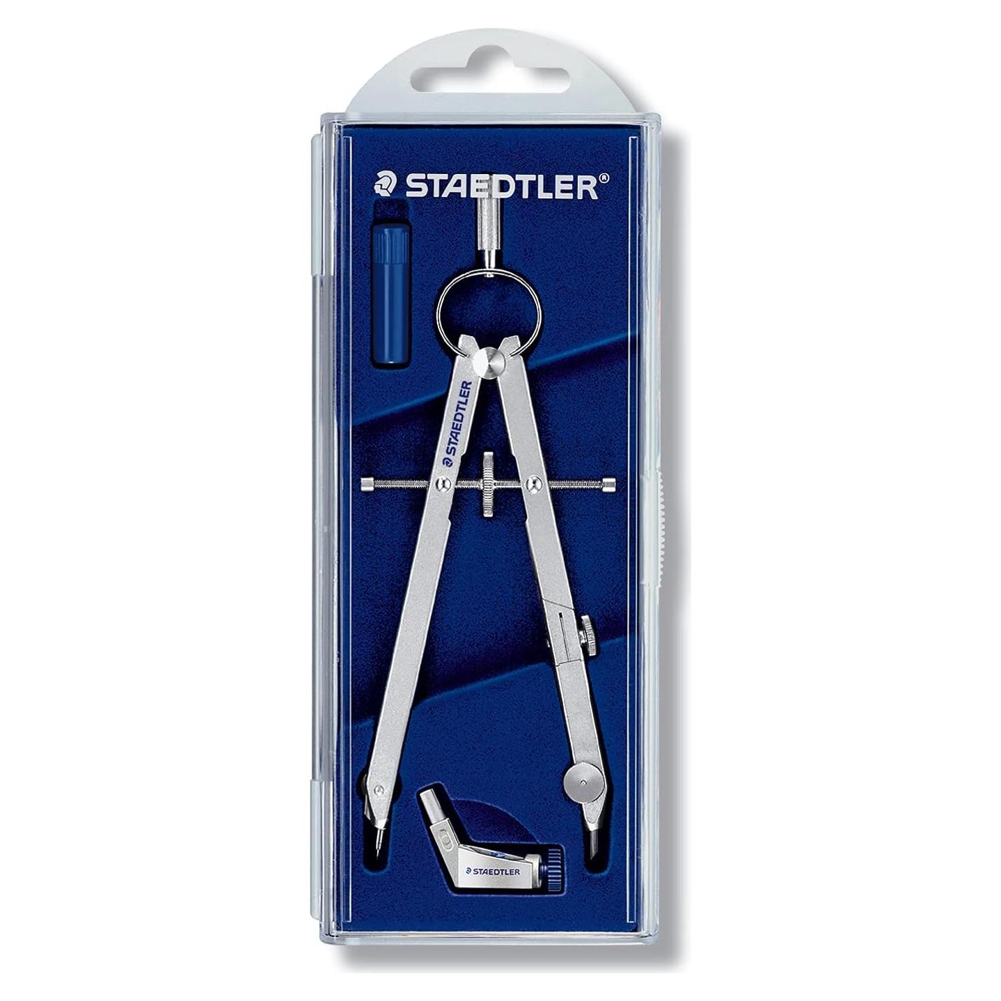 Compás de Precisión Staedtler Mars Comfort 551 01 con Mina y Adaptador