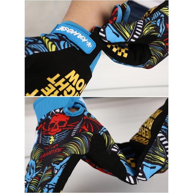 Guantes de Motocicleta QUENLOOP Táctiles Unisex MTB 15x5cm