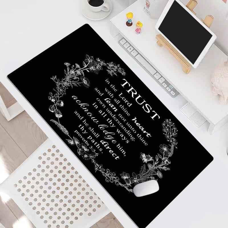 Alfombrilla de Ratón Grande EOBTAIN 80x40 cm Antideslizante