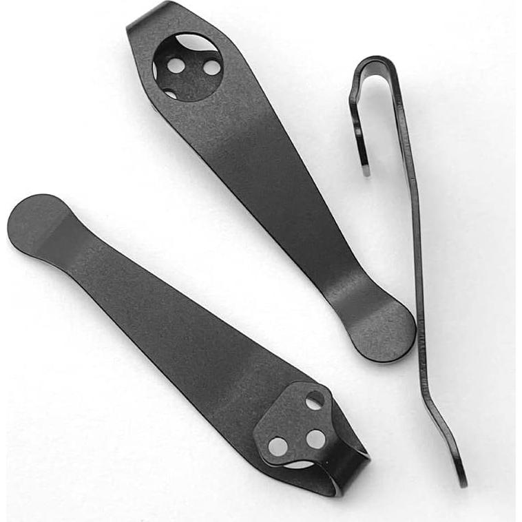 Clip de bolsillo de titanio UPFIST para cuchillos Cold Steel