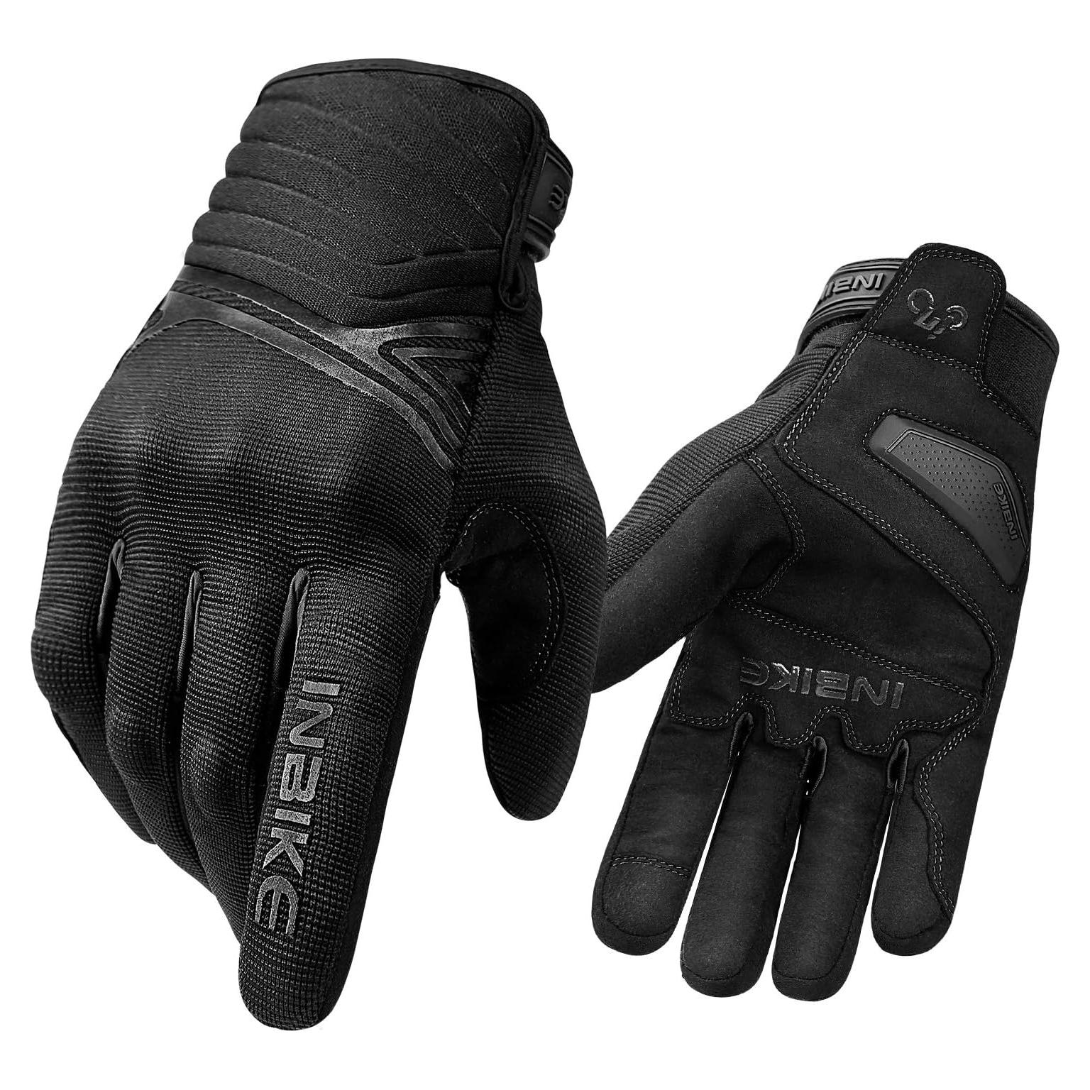 Guantes de Moto INBIKE Impermeables Térmicos Talla Grande