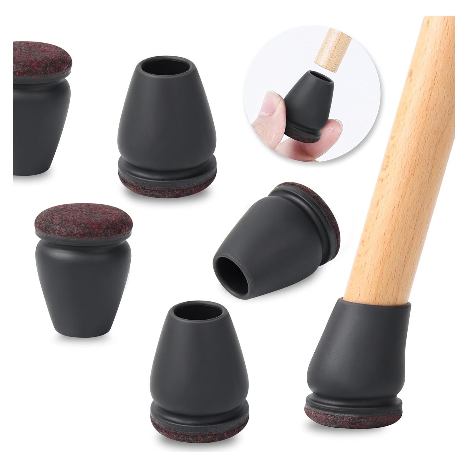 Ezprotekt 24 Protectores de Suelo de Silicona para Muebles