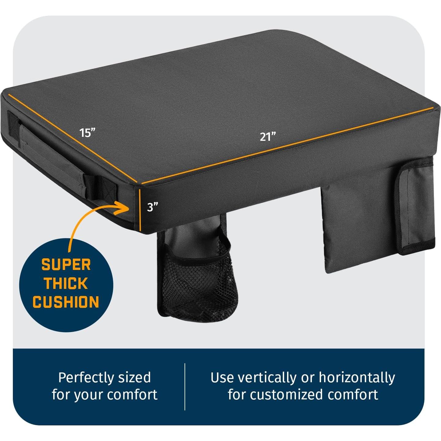 Cojín de Estadio Calentado Alpcour APC-SSCHBK Impermeable