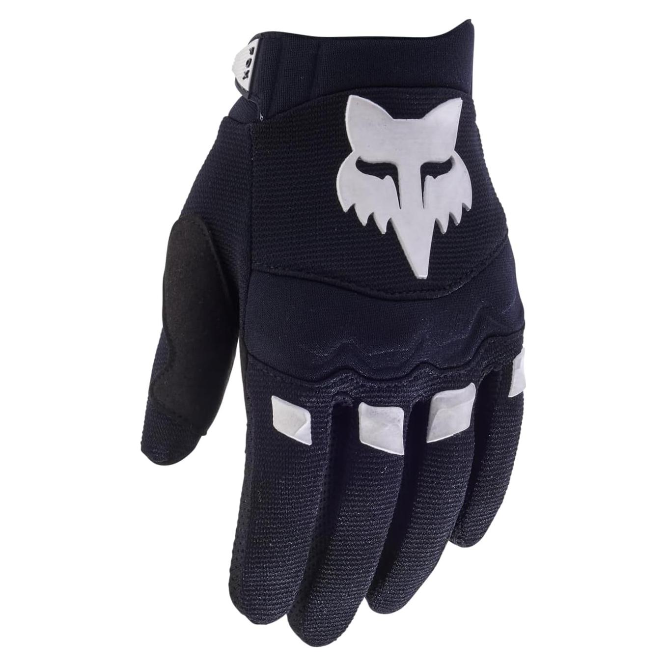 Guantes de Motocross Dirtpaw Fox Racing para Jóvenes - Negro