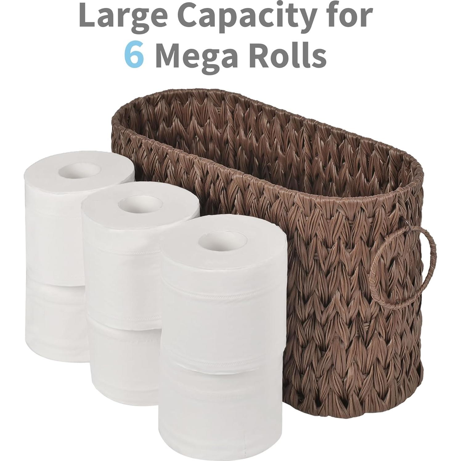 Canasta de Almacenamiento de Papel Higiénico GRANNY SAYS 6 Rollos