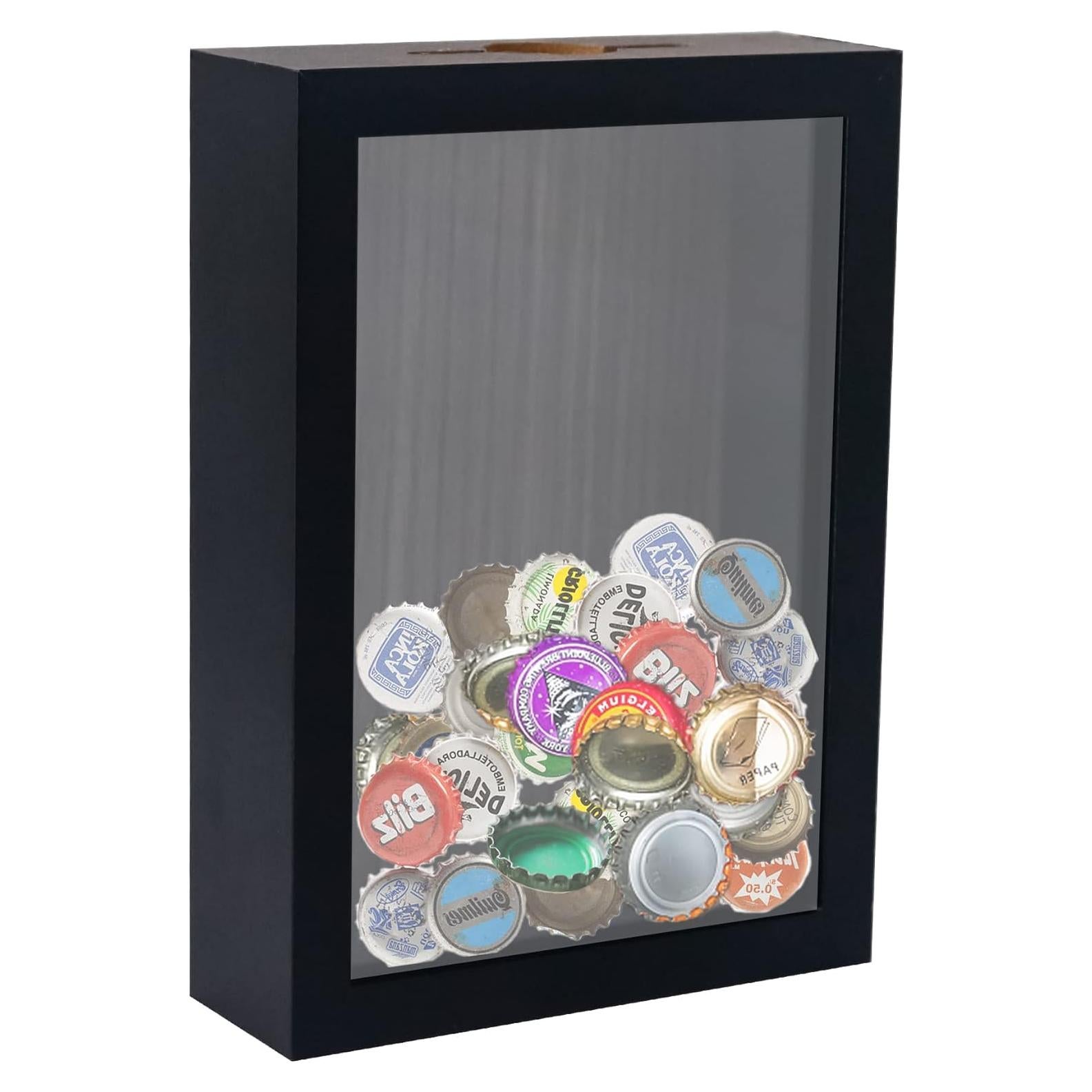 Marco de Sombra GraduationMall 5x7 Negro con Vidrio HD