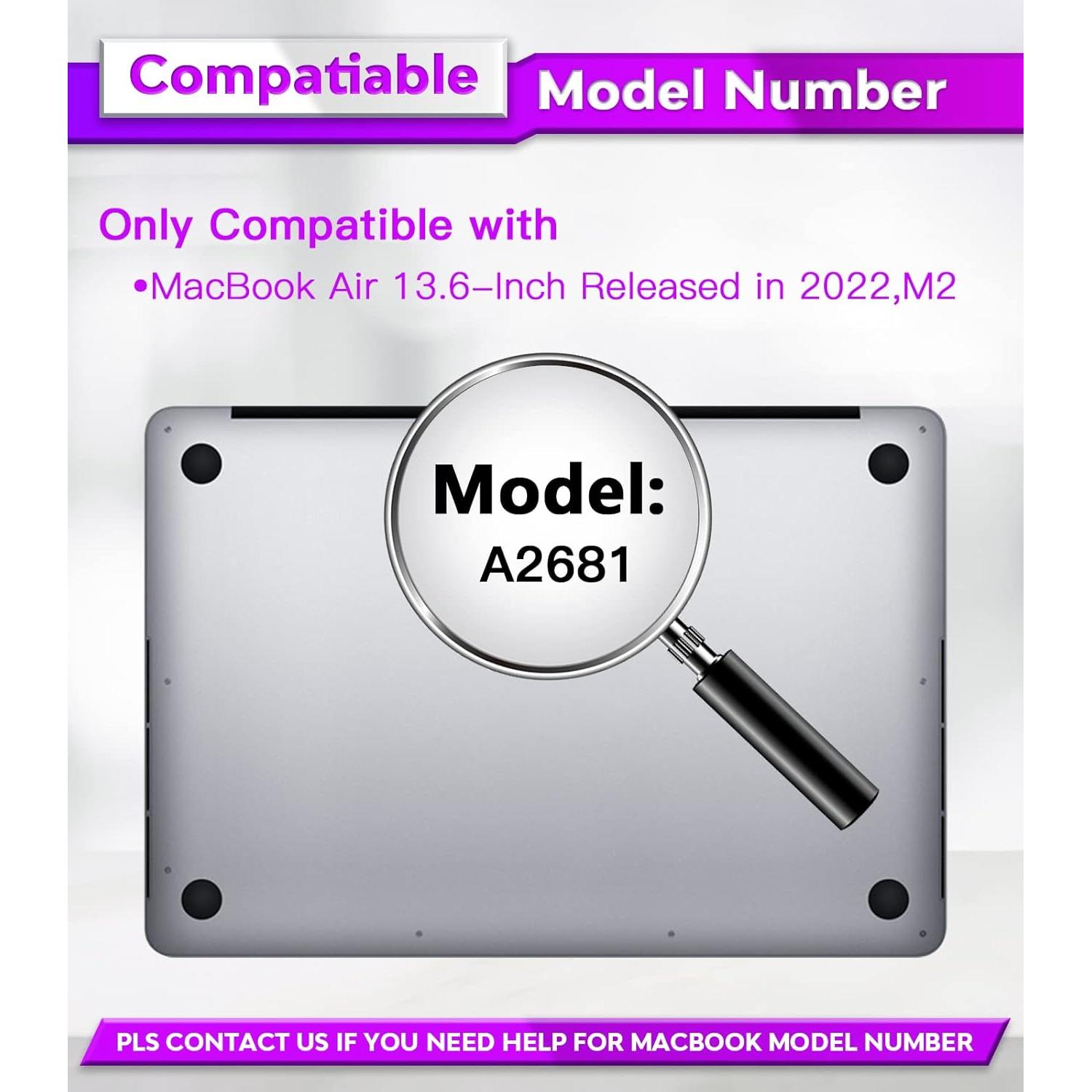 Pantalla de Privacidad Magnética PYS para MacBook Air M2 13.6"