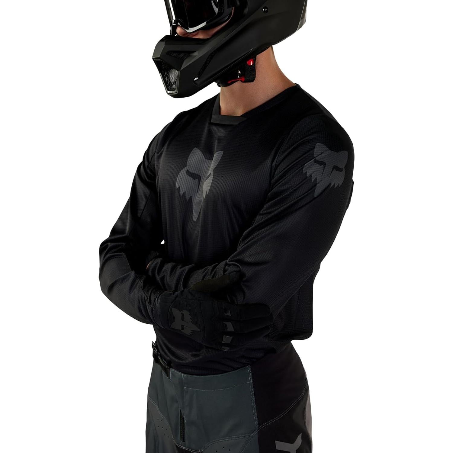 Jersey de Motocross Fox Racing 180 Blackout Hombre X-Small